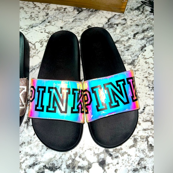 PINK Victorias Secret Slide Bundle - Picture 3 of 6